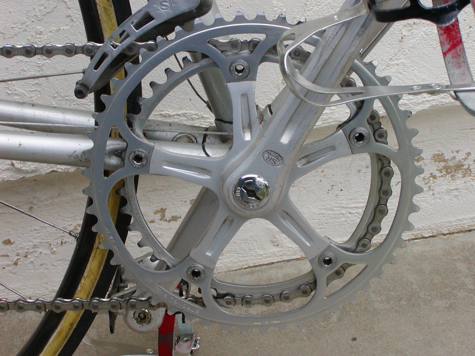 SR Royal Cranks with Strongligh 52T no. 106 Ring