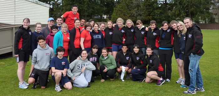 SFU Rowing Team